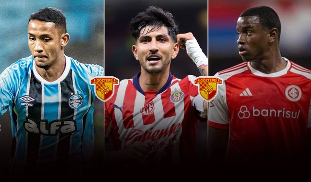 Göztepe'de golcü arayışı hız kazandı: 3 isimle temas!