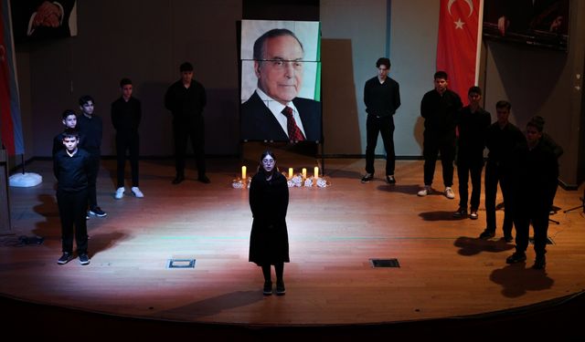 Heydar Aliyev vefatının 22. yılında Aliağa’da anıldı