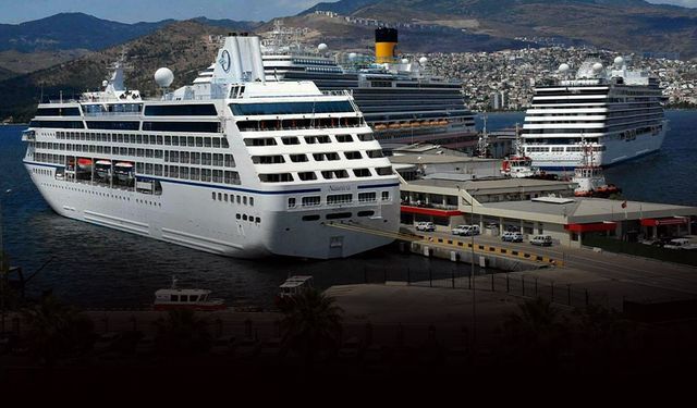 İzmir'de 'kruvaziyer' çöküşü: Yüzde 52'lik düşüş!