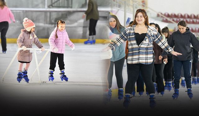 İzmir’e çifte buz pisti! Kış eğlencesi başlıyor