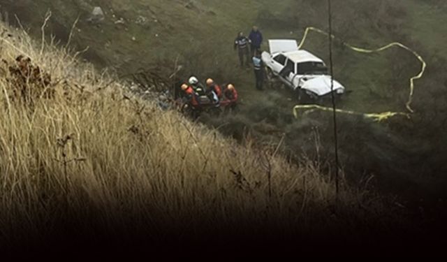 Kontrolden çıkan otomobil şarampole uçtu: Sürücü öldü!