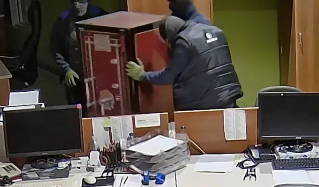 La Casa de Papel Manisa: Kamera her şeyi kaydetti