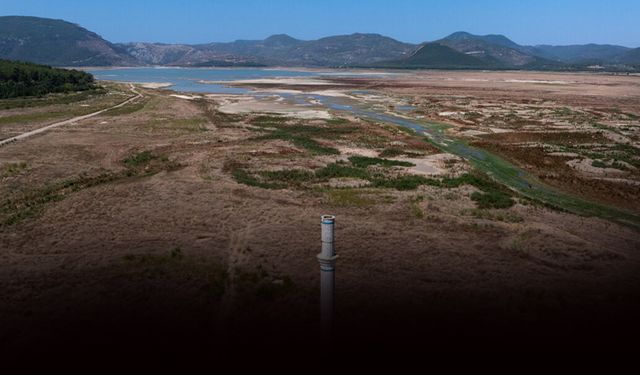Menderes'e yağış istenilen düzeyde yine olmadı: Tahtalı Barajı'ndaki su, bitti bitecek!