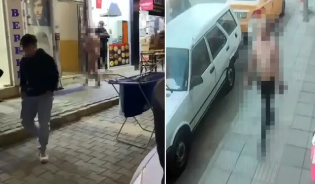 Sokakta çıplak dolaşan Rus, gözaltına alındı