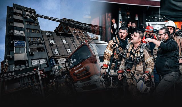 İzmir'de korku dolu anlar! İtfaiye 12 kişiyi alevlerin içinden kurtardı