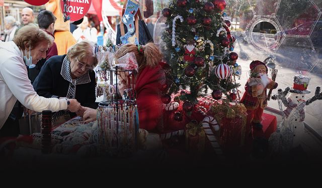 Kadın emeği Konak’ta yeni yıl kermesiyle buluştu