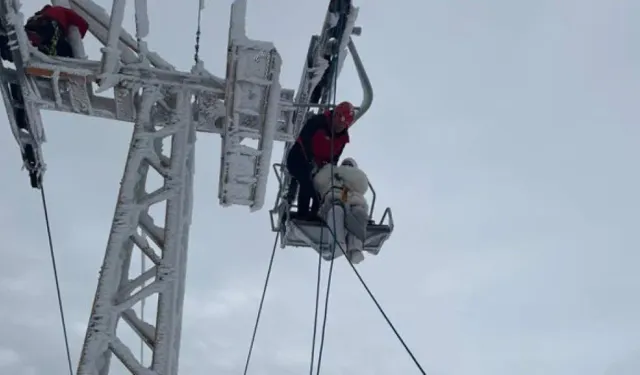 Uludağ’da tatilciler mahsur kaldı