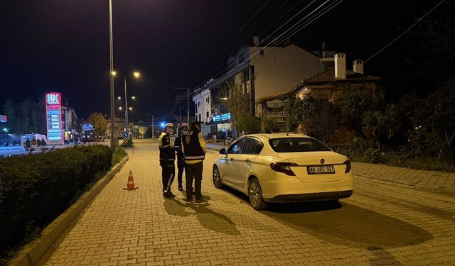 Muğla'da yeni yıl trafik denetimleri yapıldı
