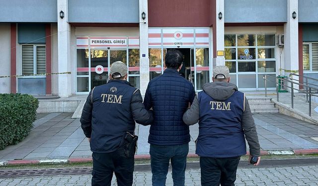Aydın'da FETÖ hükümlüsü ihraç polis yakalandı
