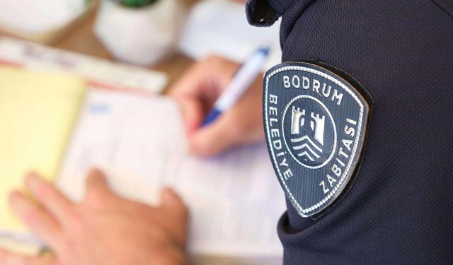 Bodrum'da zabıta ekiplerinden 2025'te ceza yağdı