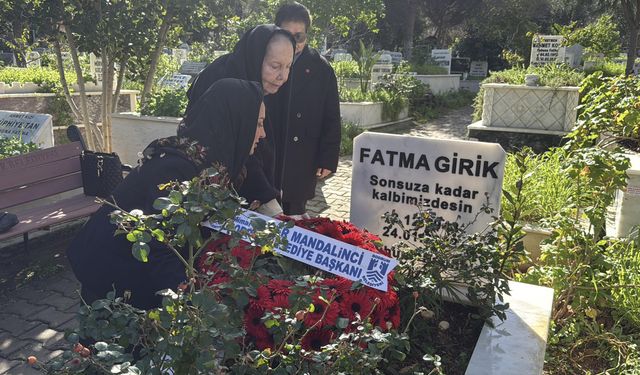 Fatma Girik, mezarı başında anıldı