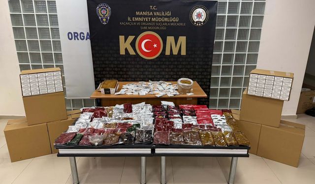 Manisa'da kaçak tütün operasyonu: 5 şüpheli gözaltında!