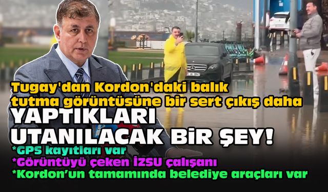 Tugay'dan Kordon'daki balık tutma görüntüsüne bir sert çıkış daha.. Yaptıkları utanılacak bir şey