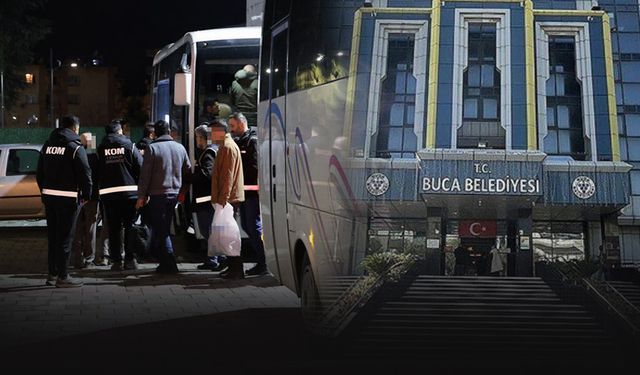 Buca Belediyesi'ne yönelik operasyonda 7 kişi tutuklandı!