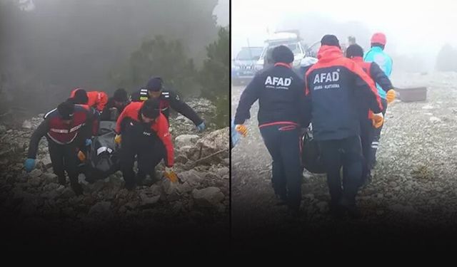 Aydın'da sır ölüm... Uçurumda erkek cesedi bulundu!