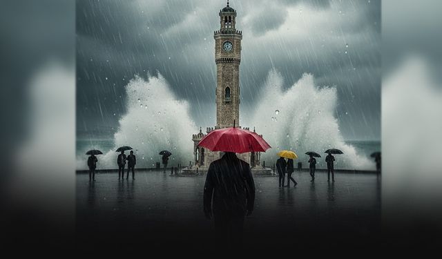 Meteoroloji uyardı: İzmir’de yağışlı günler kapıda!