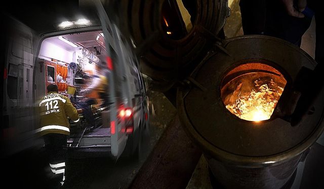 Sobadan sızan gazdan etkilenen 3 kişi hastanelik oldu!