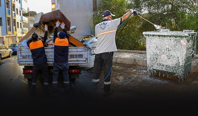 Karabağlar’da sokak sokak dip köşe temizlik başlıyor!