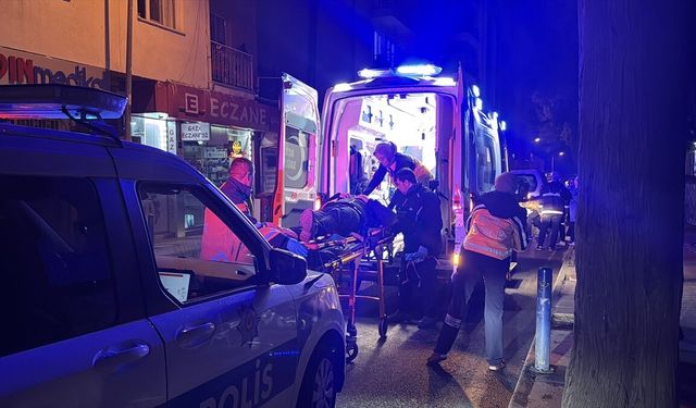 Kontrolden çıkan motosiklet devrildi: Sürücü hastanelik oldu