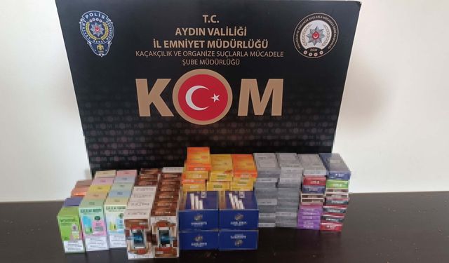 Aydın'da kaçak sigara baskını: 24 bin dolu makaron ele geçirildi