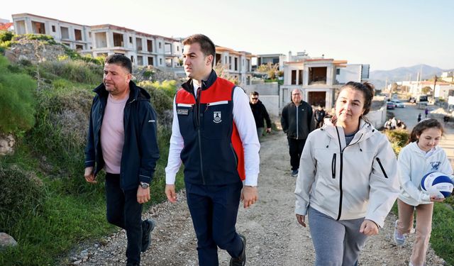 Bodrum'da altyapı yatırımları yerinde incelendi