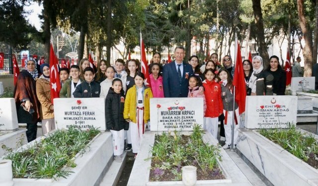 Manisa'da Çanakkale şehitleri anıldı