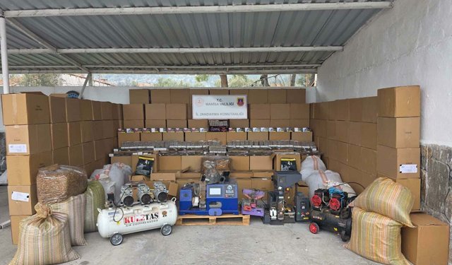 Manisa'da kaçak tütün operasyonu: 1 kişi tutuklandı!