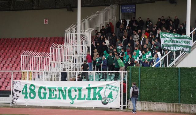 Muğlaspor zirveden uzaklaştı