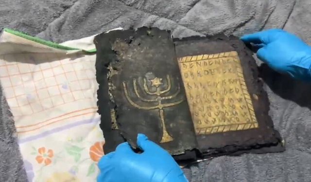 Aydın'da tarihi eser baskını: Bizans dönemine ait dua kitabı ele geçirildi!