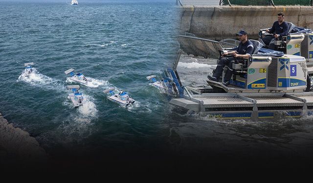 Temiz bir körfez için filo büyüyor... Deniz marullarına geçit yok!