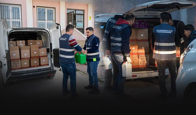 Büyükşehir'in hijyen seti desteği 547 okula ulaştı