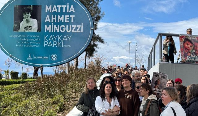 Minguzzi’nin adı Karşıyaka’da yaşatılıyor: Duygu dolu buluşma