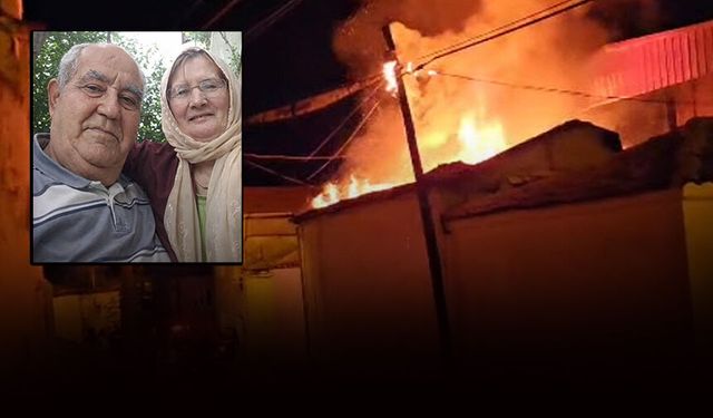 Müstakil evde yangın çıktı: Yaşlı çift kurtarılamadı!