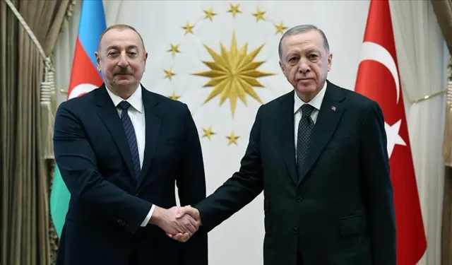 Cumhurbaşkanı Erdoğan, Aliyev ile görüştü