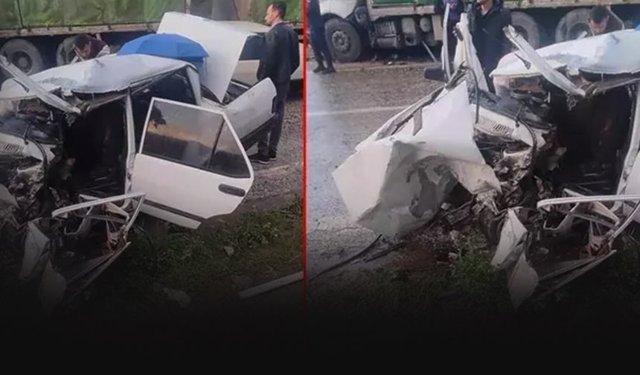 Otomobil ile TIR çarpıştı: 19 yaşındaki genç hayata tutunamadı!