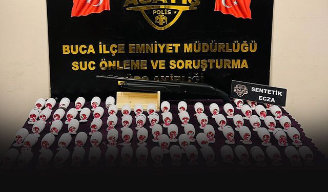 İzmir'de zehir operasyonu... 4 binden fazla hap ele geçirildi!