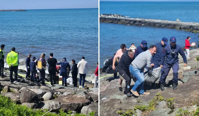 Rize'de sahilde erkek cesedi bulundu