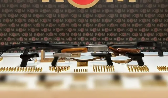 Afyonkarahisar'da ruhsatsız silah operasyonu: 1 tutuklama!