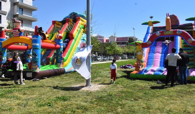 Çocuklar farkındalık için koştu