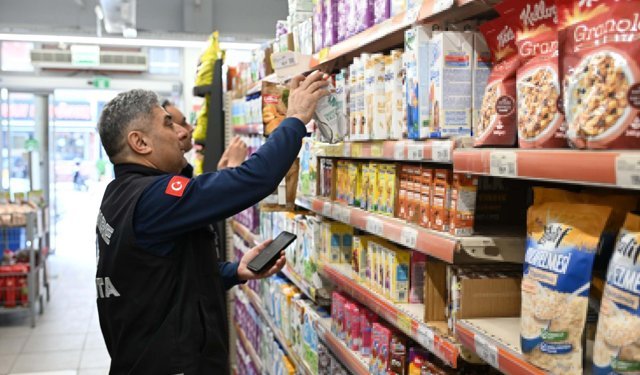 Manisa'da marketlere denetim