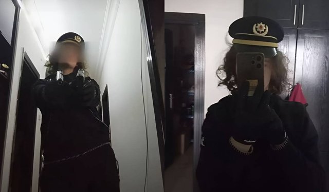 Kafasında tören şapkası, elinde iki silah... Okul saldırganına ait yeni görüntüler ortaya çıktı!