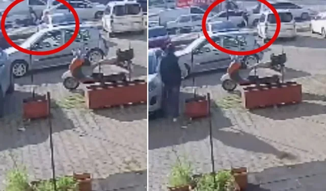 Kırmızı ışıkta bekleyen gençlere silahlı saldırı!