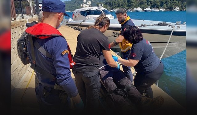 Sahil Güvenlik  harekete geçti: Koyda rahatsızlanan kişiye tıbbi tahliye