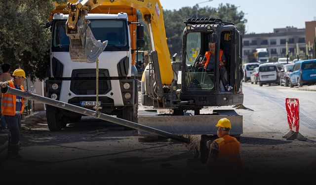 İZSU’dan Gaziemir’e 205 milyonluk içme suyu yatırımı!