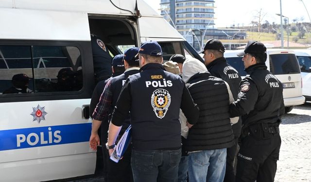 Uşak'ta suç örgütü operasyonu: 5 kişi yakalandı
