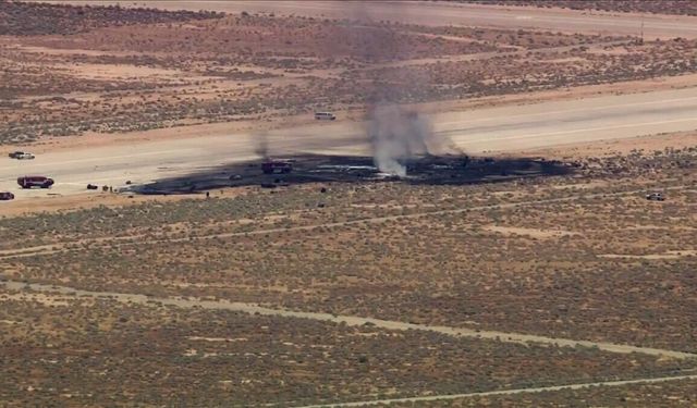 ABD’de B-52 bombardıman uçağı düştü