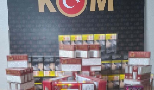 Uşak'ta kaçak tütün operasyonu: 1 şüpheli gözaltında!