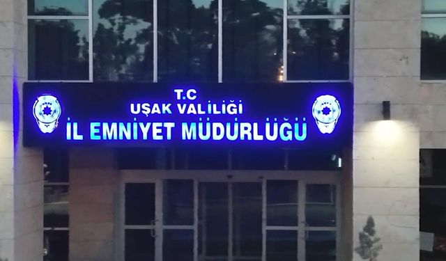 Uşak'ta 'Narko Alan' denetimi