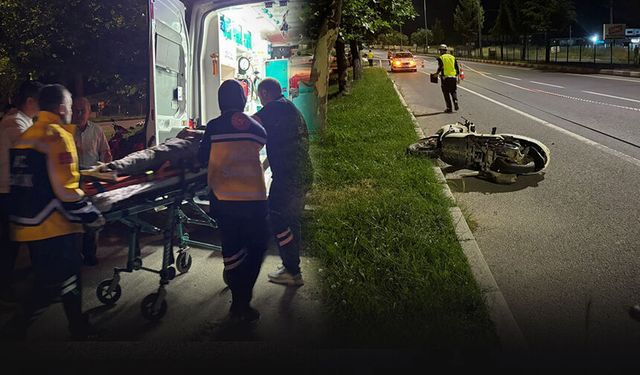 Motosikletiyle bankete çarptı... 17 yaşındaki Muhammet kurtarılamadı!