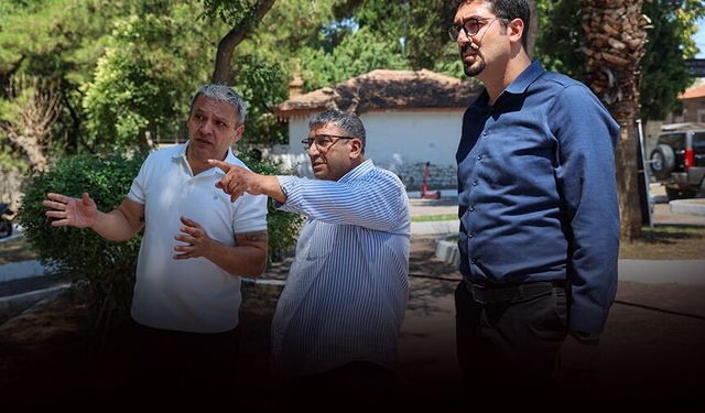 Buca’da Başkan Vekili Benzer sahaya indi